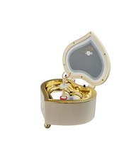 Carillon cuore con ballerina